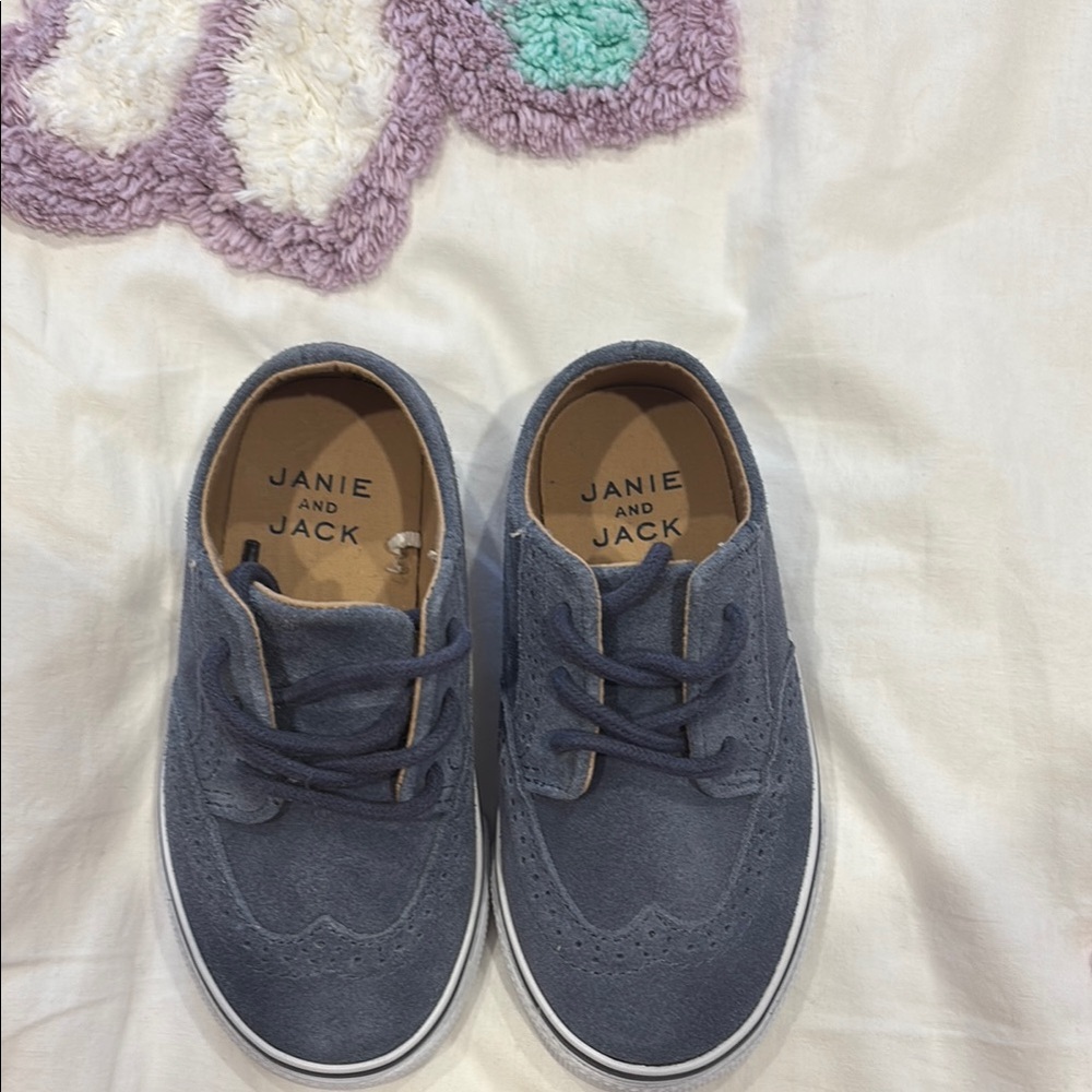 Janie and Jack Kids Blue Shoes
